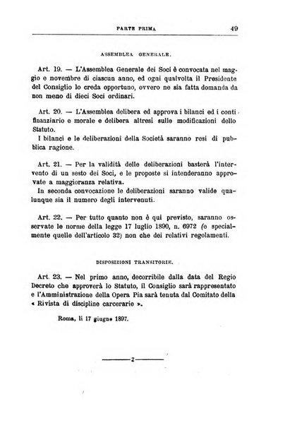 Rivista di discipline carcerarie in relazione con l'antropologia, col diritto penale, con la statistica