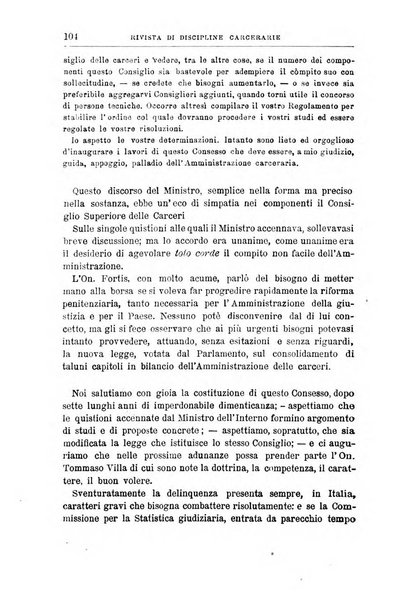 Rivista di discipline carcerarie in relazione con l'antropologia, col diritto penale, con la statistica