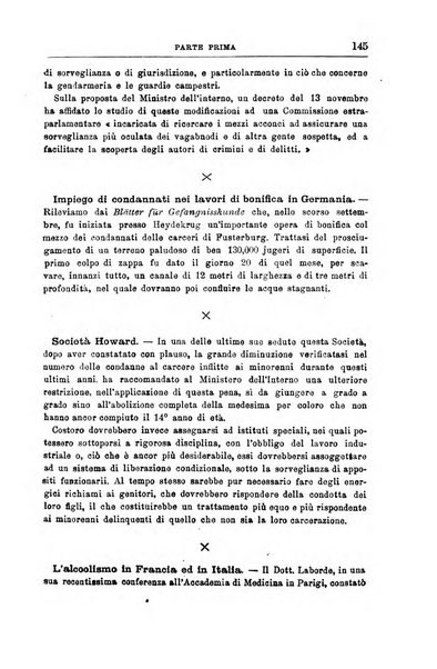 Rivista di discipline carcerarie in relazione con l'antropologia, col diritto penale, con la statistica