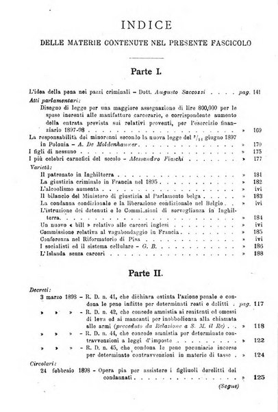 Rivista di discipline carcerarie in relazione con l'antropologia, col diritto penale, con la statistica