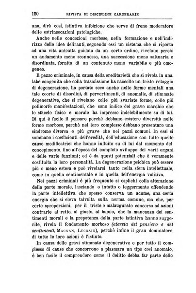 Rivista di discipline carcerarie in relazione con l'antropologia, col diritto penale, con la statistica