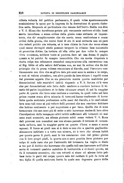 Rivista di discipline carcerarie in relazione con l'antropologia, col diritto penale, con la statistica