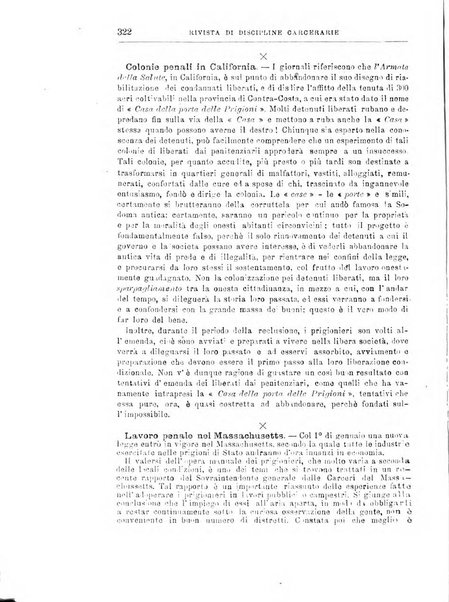 Rivista di discipline carcerarie in relazione con l'antropologia, col diritto penale, con la statistica