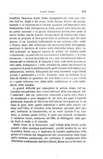 Rivista di discipline carcerarie in relazione con l'antropologia, col diritto penale, con la statistica