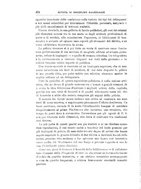 Rivista di discipline carcerarie in relazione con l'antropologia, col diritto penale, con la statistica