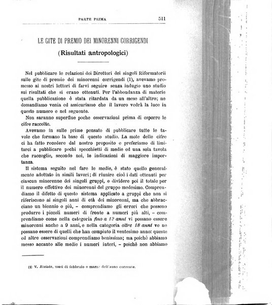 Rivista di discipline carcerarie in relazione con l'antropologia, col diritto penale, con la statistica