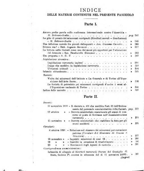 Rivista di discipline carcerarie in relazione con l'antropologia, col diritto penale, con la statistica