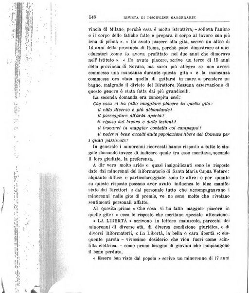 Rivista di discipline carcerarie in relazione con l'antropologia, col diritto penale, con la statistica