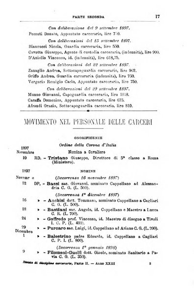 Rivista di discipline carcerarie in relazione con l'antropologia, col diritto penale, con la statistica