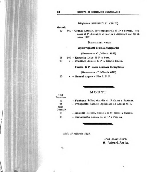 Rivista di discipline carcerarie in relazione con l'antropologia, col diritto penale, con la statistica