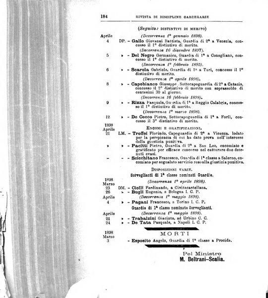 Rivista di discipline carcerarie in relazione con l'antropologia, col diritto penale, con la statistica