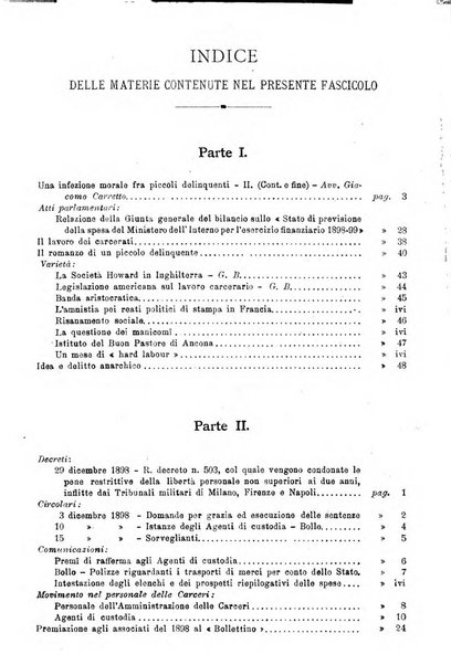 Rivista di discipline carcerarie in relazione con l'antropologia, col diritto penale, con la statistica