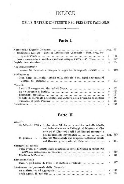 Rivista di discipline carcerarie in relazione con l'antropologia, col diritto penale, con la statistica