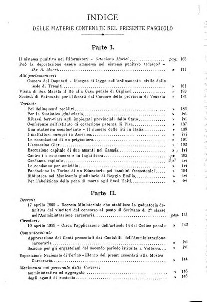 Rivista di discipline carcerarie in relazione con l'antropologia, col diritto penale, con la statistica