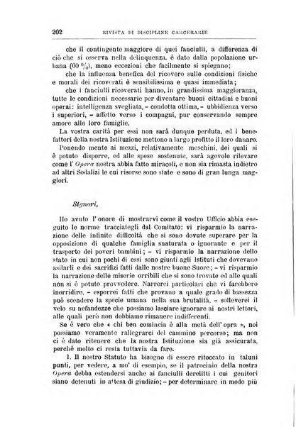 Rivista di discipline carcerarie in relazione con l'antropologia, col diritto penale, con la statistica