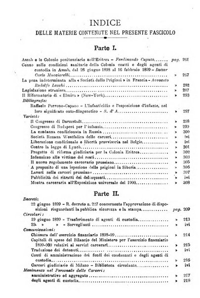 Rivista di discipline carcerarie in relazione con l'antropologia, col diritto penale, con la statistica