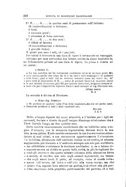 Rivista di discipline carcerarie in relazione con l'antropologia, col diritto penale, con la statistica