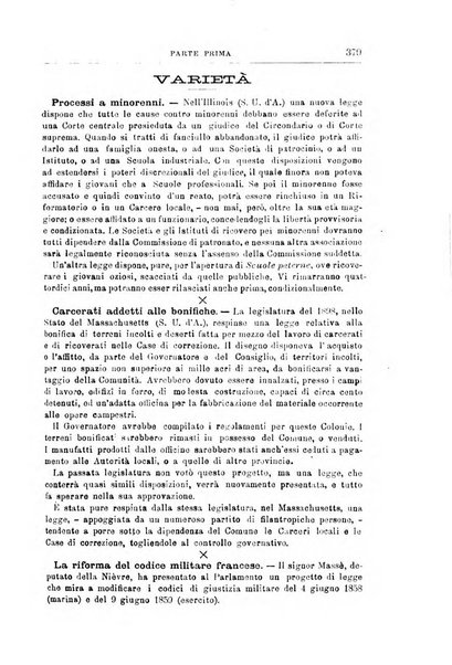 Rivista di discipline carcerarie in relazione con l'antropologia, col diritto penale, con la statistica