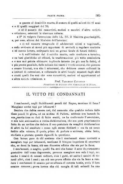 Rivista di discipline carcerarie in relazione con l'antropologia, col diritto penale, con la statistica