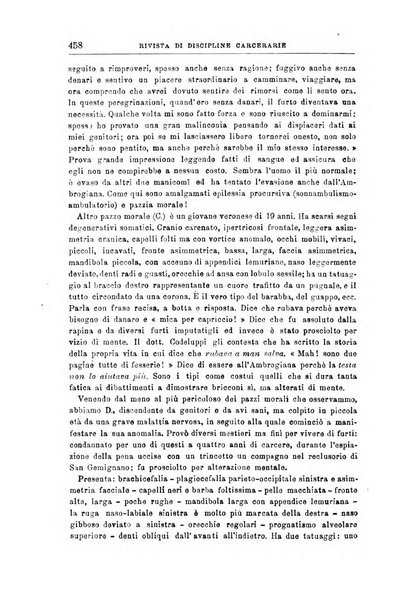 Rivista di discipline carcerarie in relazione con l'antropologia, col diritto penale, con la statistica