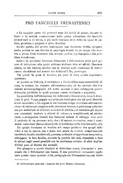 Rivista di discipline carcerarie in relazione con l'antropologia, col diritto penale, con la statistica