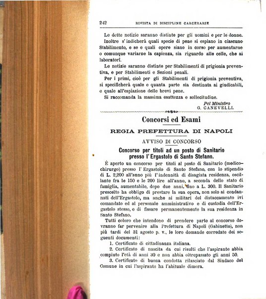 Rivista di discipline carcerarie in relazione con l'antropologia, col diritto penale, con la statistica