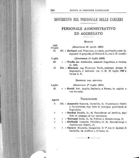 Rivista di discipline carcerarie in relazione con l'antropologia, col diritto penale, con la statistica