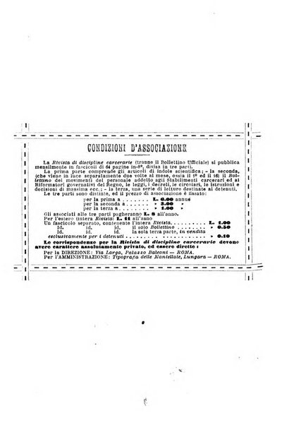 Rivista di discipline carcerarie in relazione con l'antropologia, col diritto penale, con la statistica