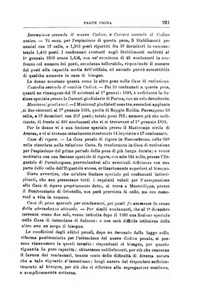 Rivista di discipline carcerarie in relazione con l'antropologia, col diritto penale, con la statistica