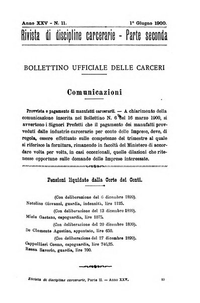 Rivista di discipline carcerarie in relazione con l'antropologia, col diritto penale, con la statistica