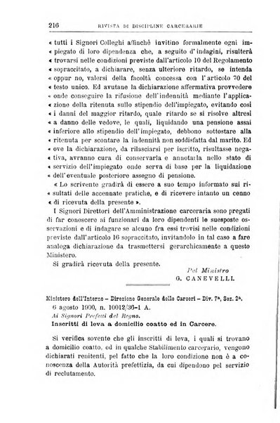 Rivista di discipline carcerarie in relazione con l'antropologia, col diritto penale, con la statistica