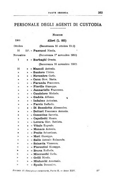 Rivista di discipline carcerarie in relazione con l'antropologia, col diritto penale, con la statistica