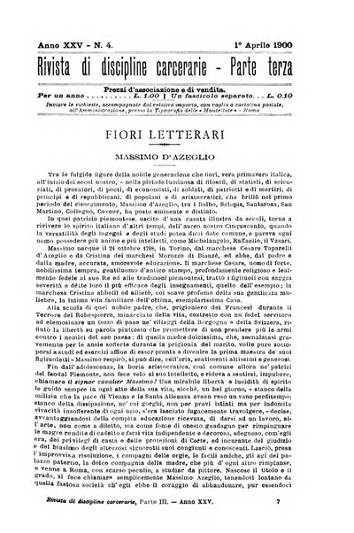 Rivista di discipline carcerarie in relazione con l'antropologia, col diritto penale, con la statistica