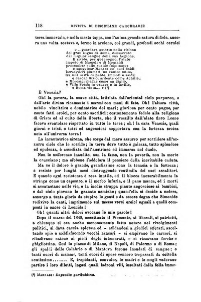 Rivista di discipline carcerarie in relazione con l'antropologia, col diritto penale, con la statistica