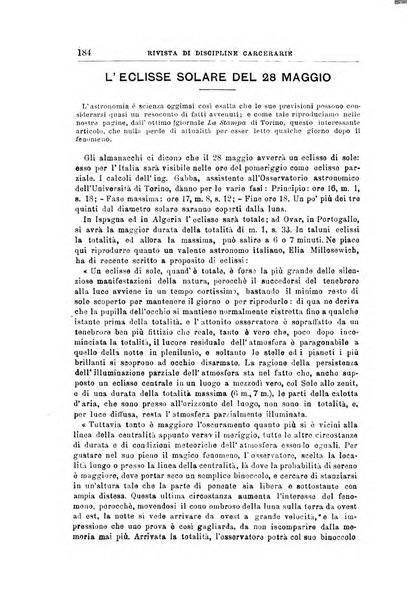 Rivista di discipline carcerarie in relazione con l'antropologia, col diritto penale, con la statistica