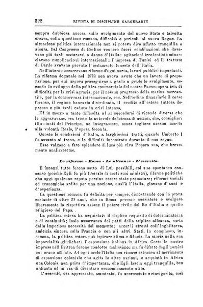 Rivista di discipline carcerarie in relazione con l'antropologia, col diritto penale, con la statistica