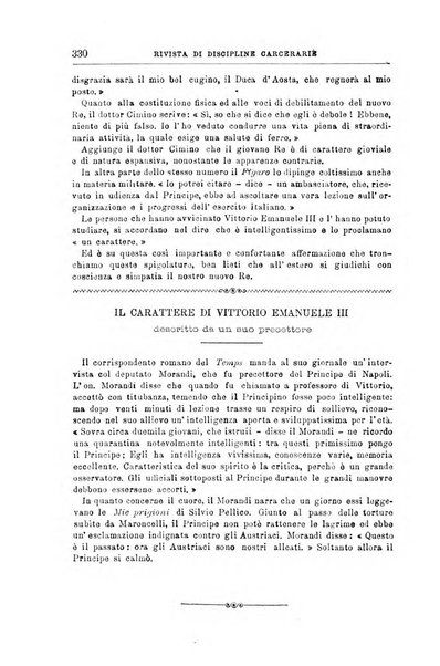 Rivista di discipline carcerarie in relazione con l'antropologia, col diritto penale, con la statistica