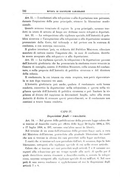 Rivista di discipline carcerarie in relazione con l'antropologia, col diritto penale, con la statistica