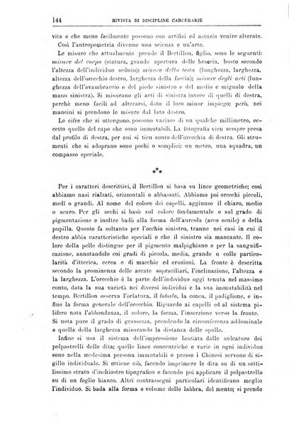 Rivista di discipline carcerarie in relazione con l'antropologia, col diritto penale, con la statistica