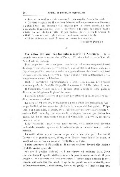 Rivista di discipline carcerarie in relazione con l'antropologia, col diritto penale, con la statistica