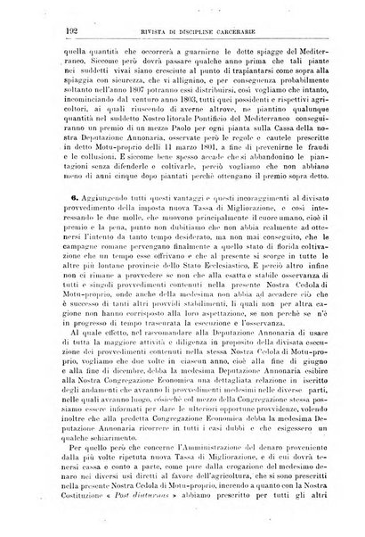 Rivista di discipline carcerarie in relazione con l'antropologia, col diritto penale, con la statistica