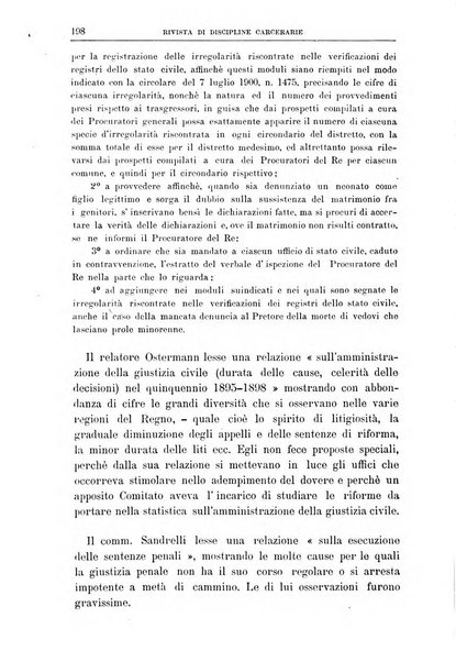 Rivista di discipline carcerarie in relazione con l'antropologia, col diritto penale, con la statistica