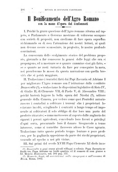 Rivista di discipline carcerarie in relazione con l'antropologia, col diritto penale, con la statistica