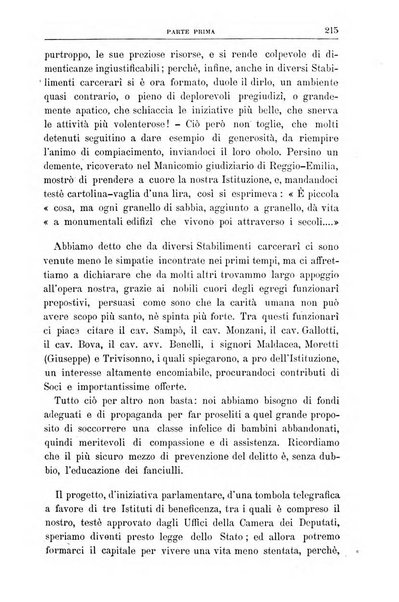 Rivista di discipline carcerarie in relazione con l'antropologia, col diritto penale, con la statistica