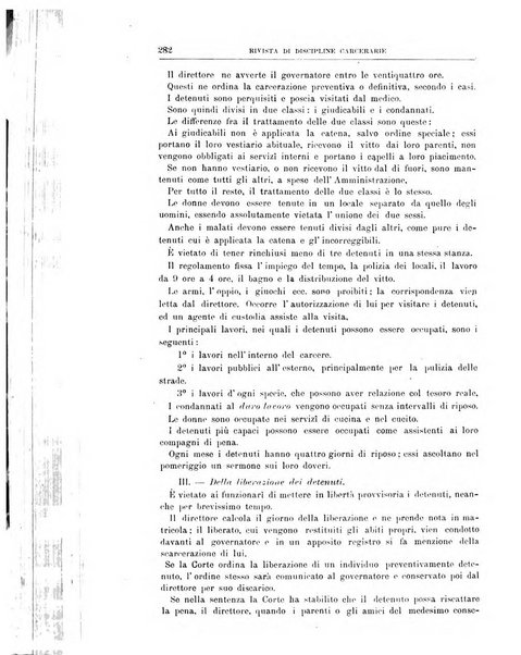 Rivista di discipline carcerarie in relazione con l'antropologia, col diritto penale, con la statistica