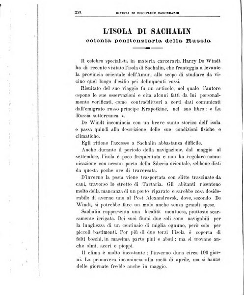 Rivista di discipline carcerarie in relazione con l'antropologia, col diritto penale, con la statistica