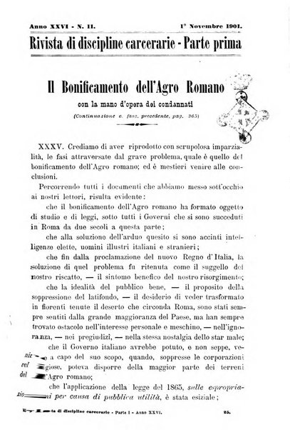 Rivista di discipline carcerarie in relazione con l'antropologia, col diritto penale, con la statistica