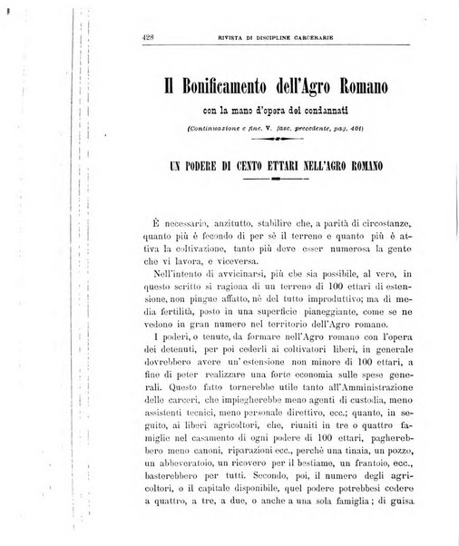 Rivista di discipline carcerarie in relazione con l'antropologia, col diritto penale, con la statistica