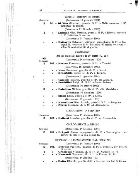 Rivista di discipline carcerarie in relazione con l'antropologia, col diritto penale, con la statistica