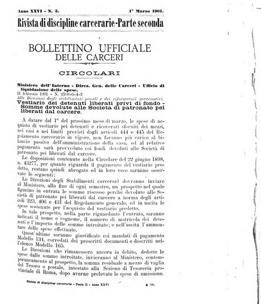 Rivista di discipline carcerarie in relazione con l'antropologia, col diritto penale, con la statistica